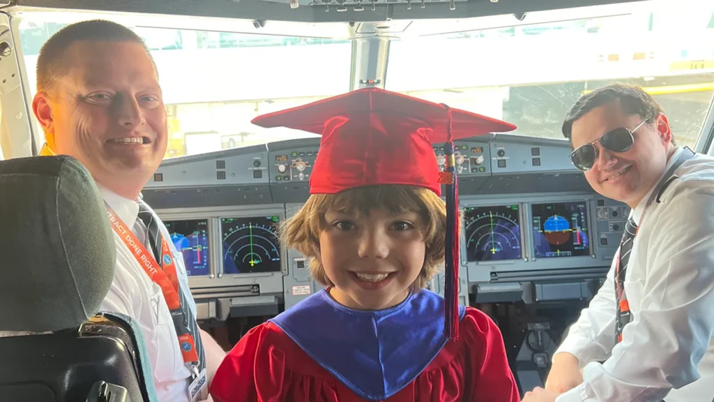 JOLLY TIME® Happy News: Xavier’s Memorable Mid-Flight Graduation