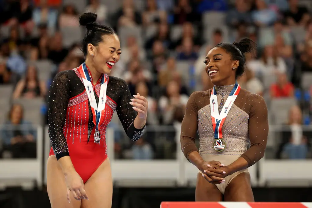 Simone Biles and Suni Lee's Soaring Friendship - JOLLY TIME®