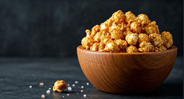 Sweet and Salty Caramel Popcorn