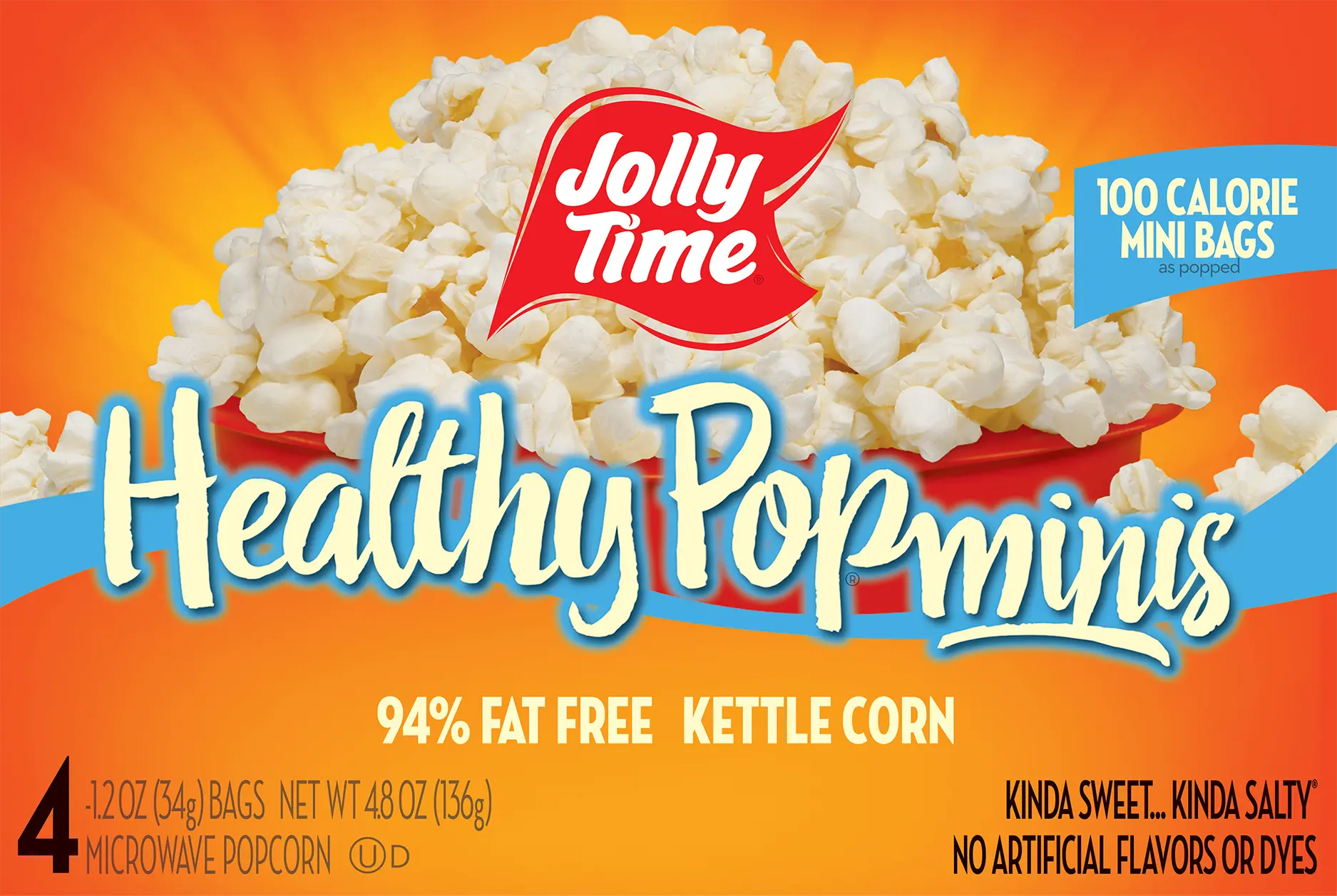 Jolly Time Healthy Pop® Kettle Corn Minis Product Image